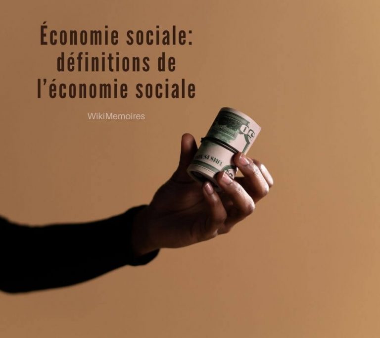 Économie sociale : définitions de l’économie sociale
