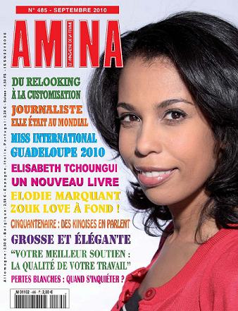 magazines féminins ethniques français : Amina