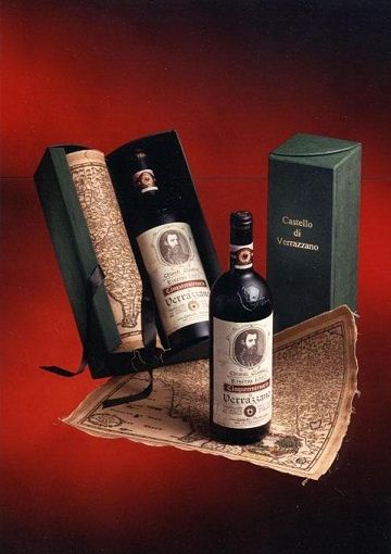 La bouteille de vin Chianti Classico Verrazzano