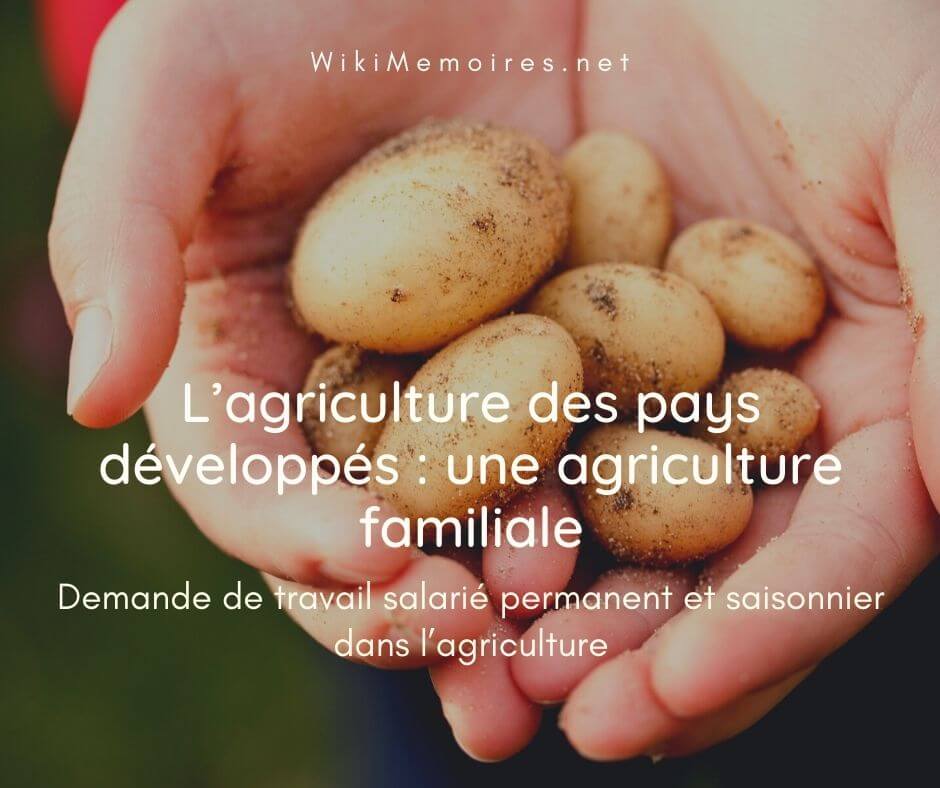 L’agriculture des pays développés : une agriculture familiale
