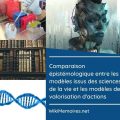 Comparaison épistémologique entre les modèles issus des sciences de la vie et les modèles de valorisation d'actions