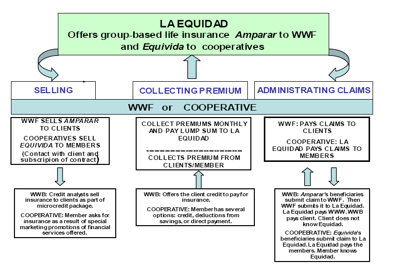 Distribution des produits Amparar et Equivida
