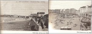 Urbanisation du littoral basque dans les années 1900