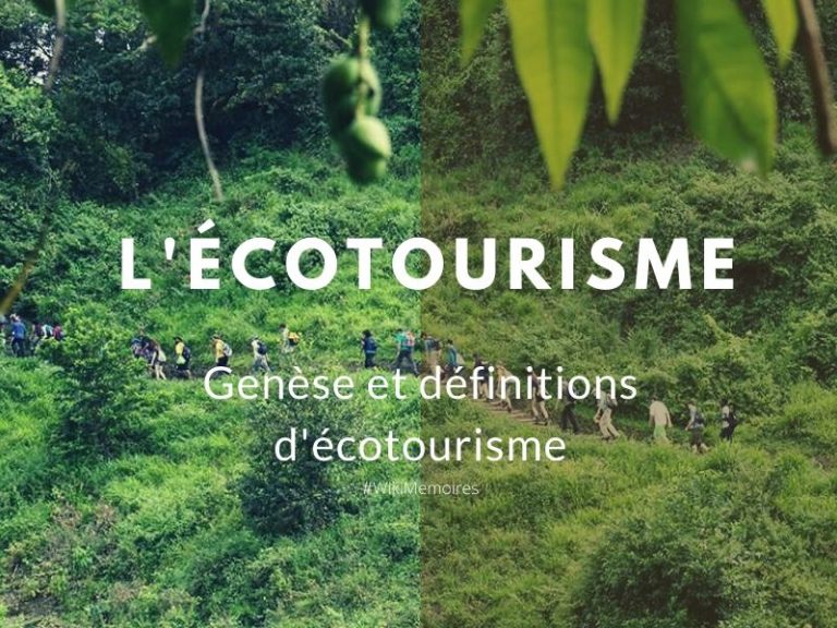 L'écotourisme : genèse et définitions d'écotourisme