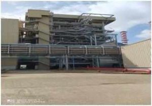 La chaudière de la central de Jijel