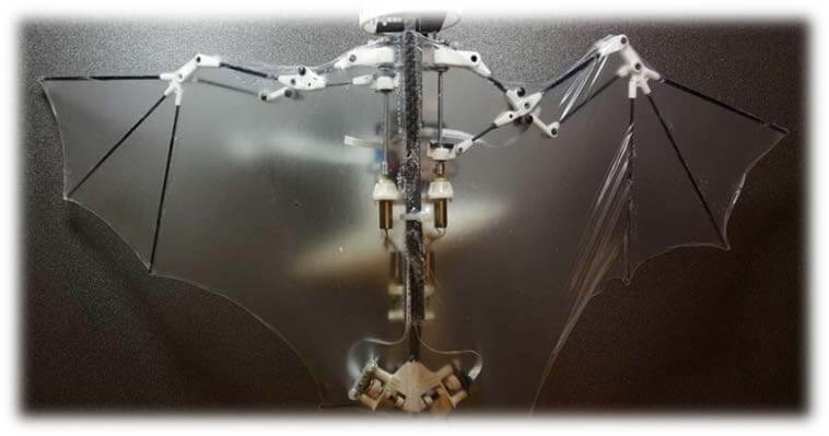 Robot chauve-souris volante « BAT BOT B2 »