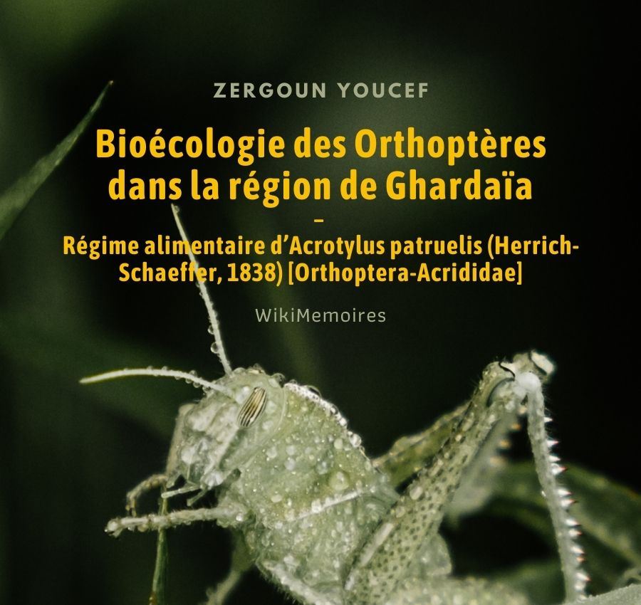 Bioécologie des Orthoptères dans la région de Ghardaïa