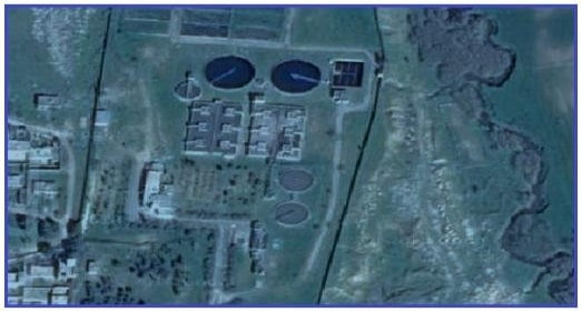 Localisation de la station d’épuration de Sidi Bel Abbes (ONA) (Vue Satellitaire, Google earth, 2019)
