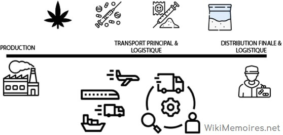 Organisations logistiques : production, transport et support